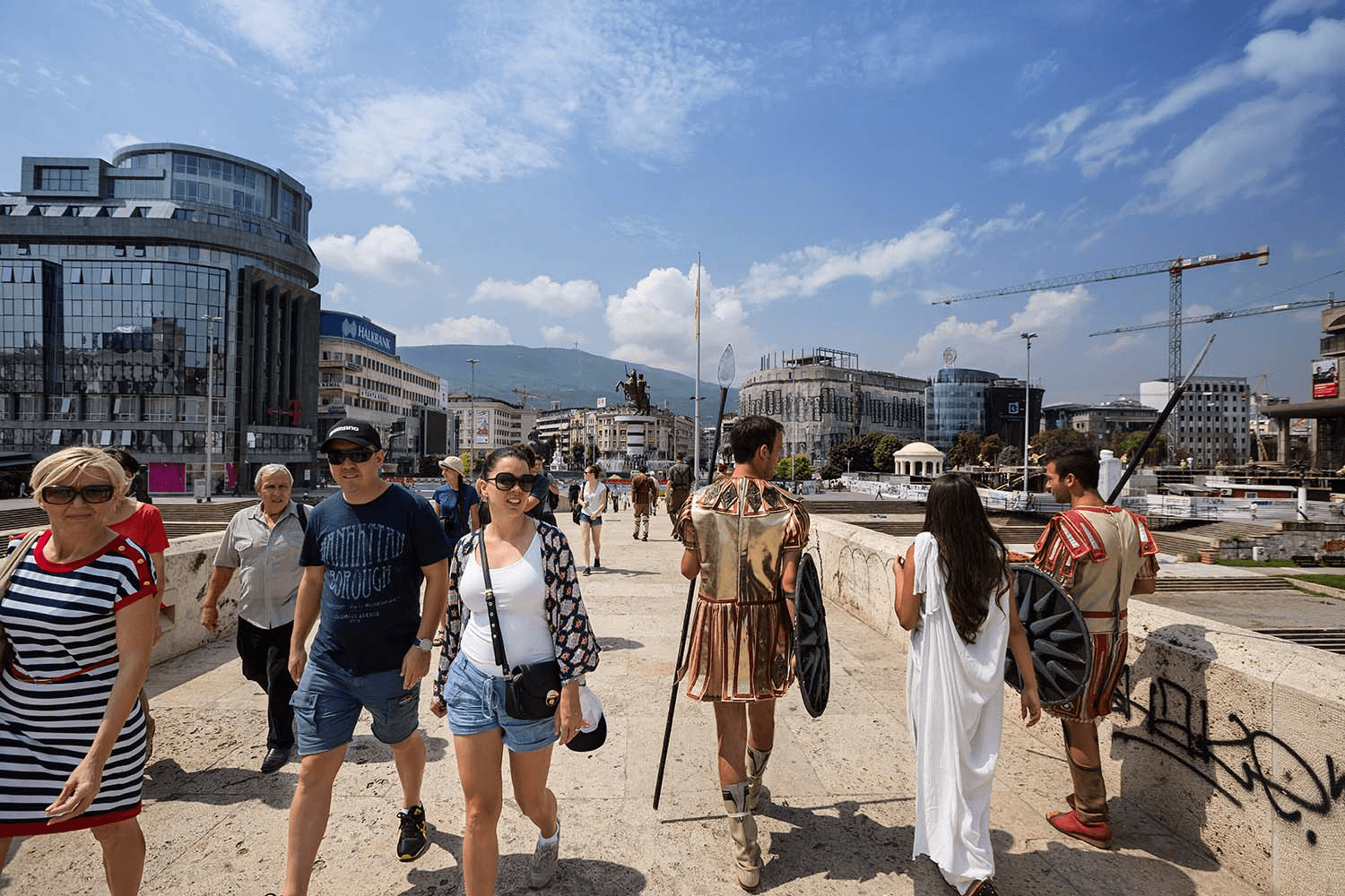 Macedonia Skopje Streets Of The World